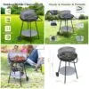 Open Face Football Bar B Que Grill