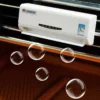 Solar Car Air Freshener – Air Conditioning Model Car Ornament, Car Air Vent Perfume Diffuser Clip, Long-Lasting Deodorizer