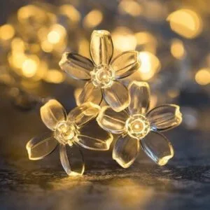 Flower String Lights Cherry Blossom LEDs