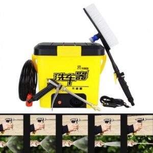 Portable 12v Automatic Car Washer Bucket Style