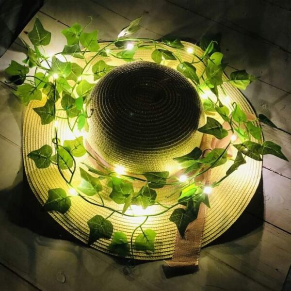 Bail Light 7ft Green Leaves