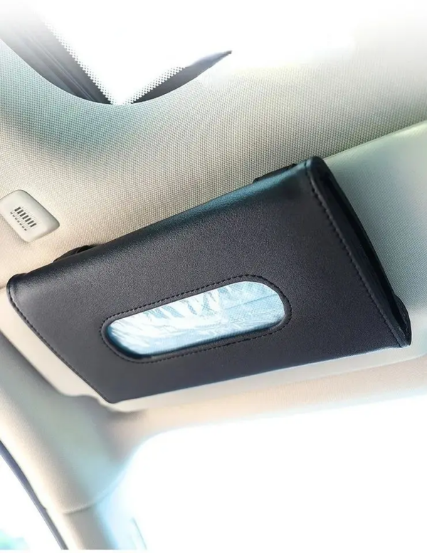 Car Sunvisor Tissue Box