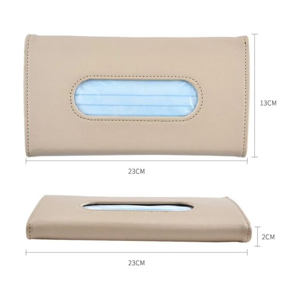 Car Sunvisor Tissue Box