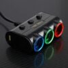 High Power Lighter and USB Car Socket