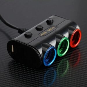 High Power Lighter and USB Car Socket