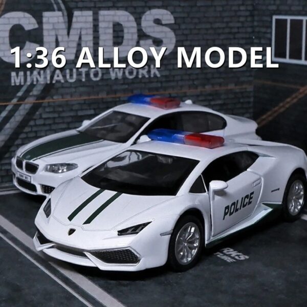 Diecast Car Police Style