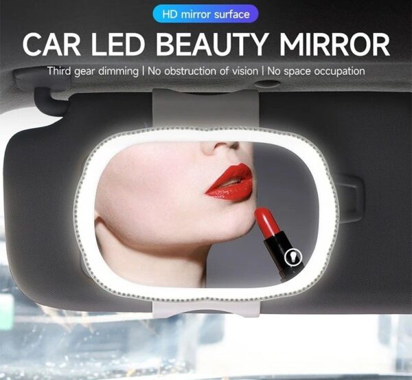 Car LED Makeup Mirror Vanity Mirror