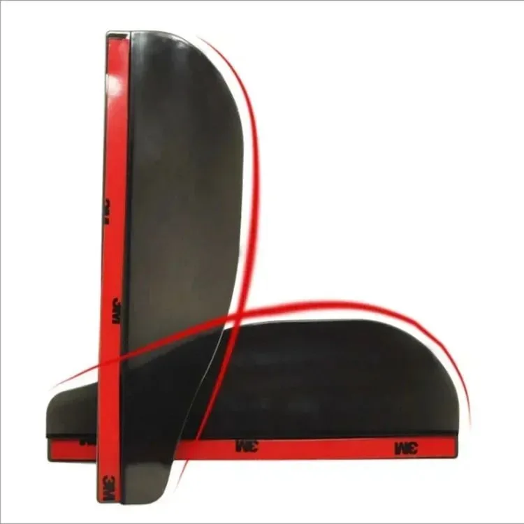 Rain Visor Side Mirrors Eye Brows - Image 3
