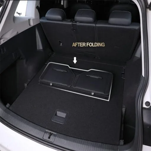 Portable Car Trunk Organizer Box Large Capacity Multiuse Tools Storage Bag Stowing Tidying Leather Folding - Image 5