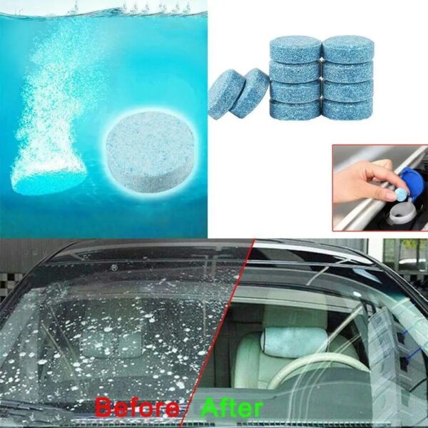 Car Vehicles Windshield Washing Cleaning Tablets Solid
