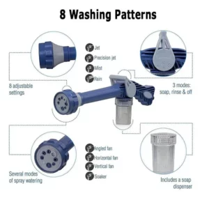 Ez Jet Water Soap Cannon Dispenser Pump Spray Gun Car Washer