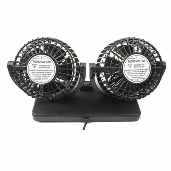 SOGO Dashboard 360 Degree Dual Head Portable Cooling Fan