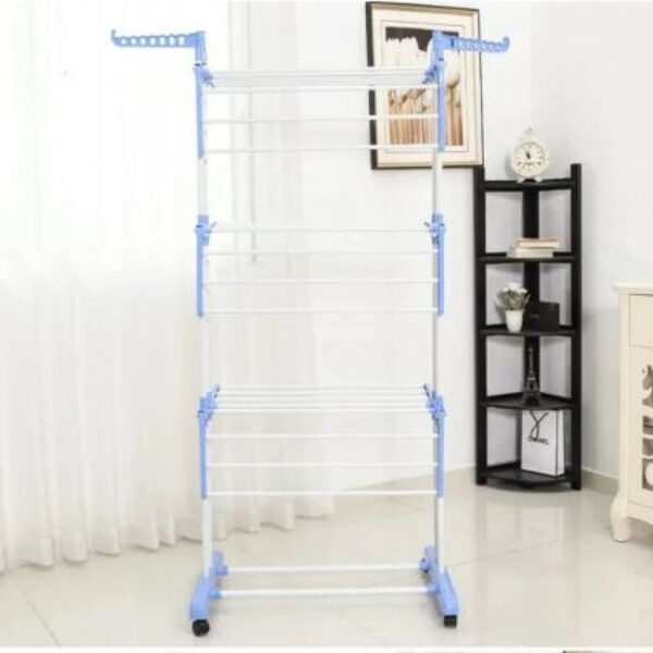 Multi-Functional 3 Layer Foldable Cloth Drying Rack