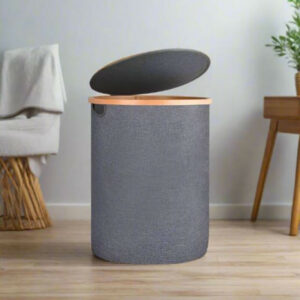 Bamboo Laundry Hamper Basket with Lid and Handle