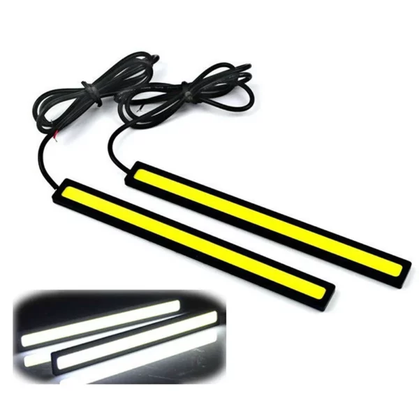 2-Piece 17cm 12V LED Strip DRL Daytime Running Lights for Car Styling