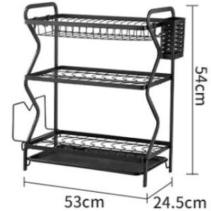 Metal Dish Drain Rack