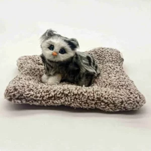 Adorable Plush Cat Dashboard Ornaments