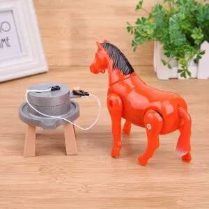 Alternative view of Electric Mill Grain Horse Toy