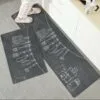 Elegant Super Absorbent Floor Mat 2 pc