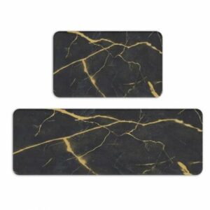 Elegant Super Absorbent Floor Mat 2 pc