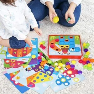 Alternative view of 3D Button Art Toys
