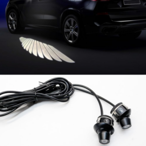 Car Side Rearview Mirror Dynamic Angel Wings Projection Light