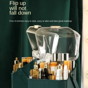 Dustproof Makeup Organizer Cosmetic Box
