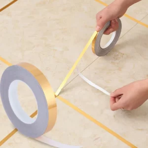 Tile Sticking Golden Tape