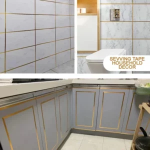Tile Sticking Golden Tape