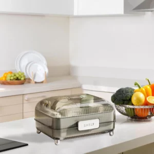 Transparent Cutlery Rack for Counter