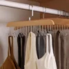 Wooden Sling Hanger 8 Hooks Organizer