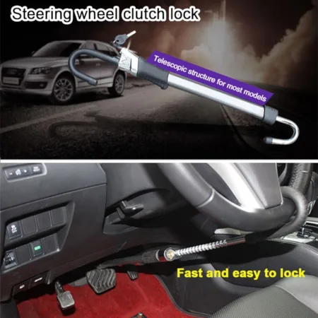 Car Anti Theft Pedal To Steering Wheel Lock – Jewel Lock - Image 2