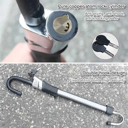 Car Anti Theft Pedal To Steering Wheel Lock – Jewel Lock - Image 3