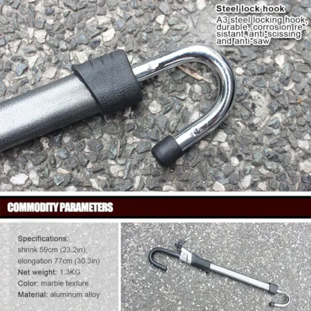 Car Anti Theft Pedal To Steering Wheel Lock