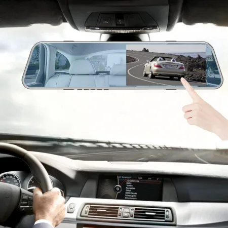 Dual Camera Car DVR Rearview Mirror With 4.3″ Screen - Image 6