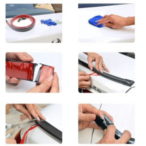 130cm Flexible Car Rear Spoiler Light LED Strip BrakeTurn Signal Running DRL