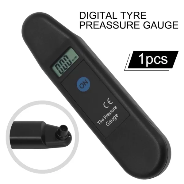 Digital Tire Pressure Gauge with LCD Display