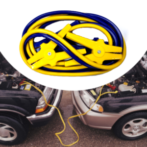 Heavy Duty Car Booster Cable Jumper Start Wires – 19ft