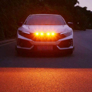 Car Amber Front Grill LED Lights