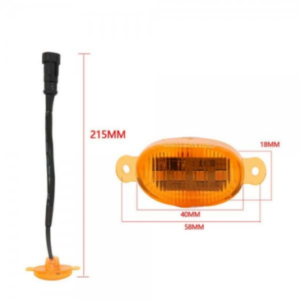 Car Amber Front Grill LED Lights
