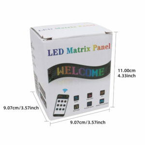 Led Flexible Display Matrix Panel Car Advertising Full Color High Definition Car Sticker Display