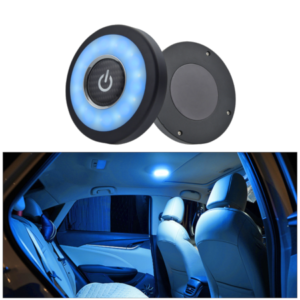Rechargeable USB LED Reading Lamp for Car Interiors