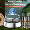 Rotating Solar Earth Car Freshener