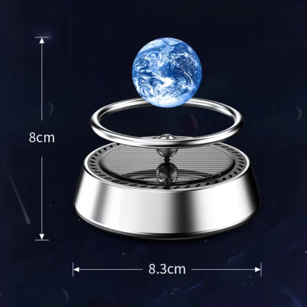 Rotating Solar Earth Car Freshener