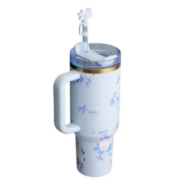The Stanley x LoveShackFancy Quencher | 40 OZ | EVERBLOOMING ROSETTES