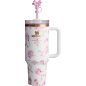 The Stanley x LoveShackFancy Quencher | 40 OZ | Ribbon Rosa