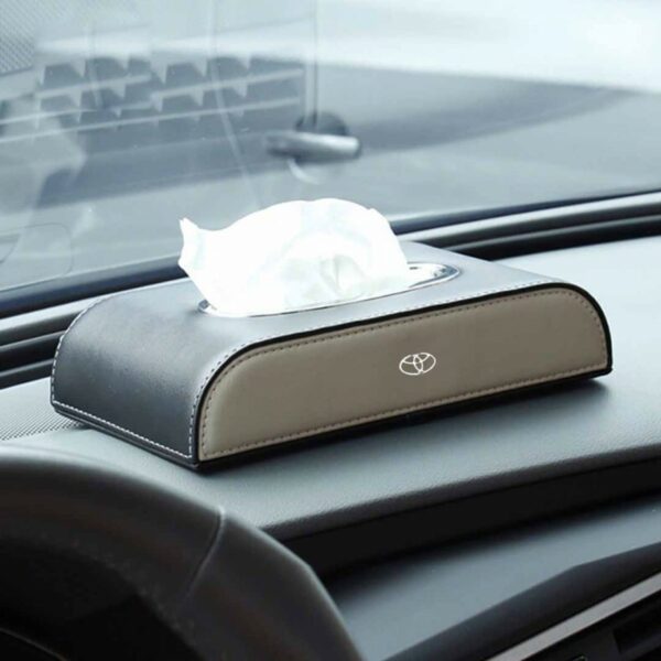 Toyota Logo Car Tissue Box