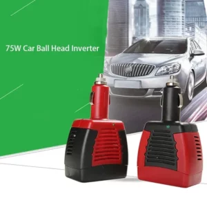 75W Power Inverter DC 12V to 220V110V AC Car Inverter Power Converter