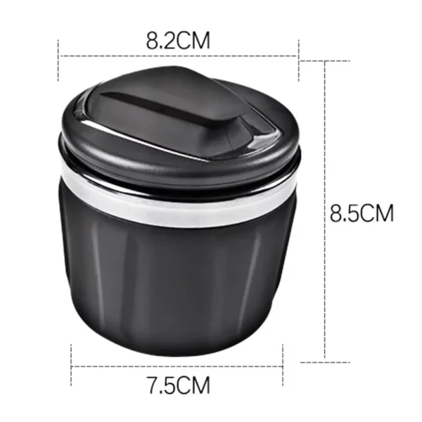 Ceramic Car Ashtray Durable and Stylish Design