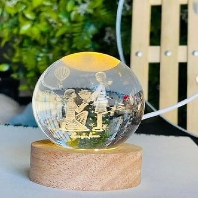Crystal Ball Night Light